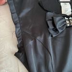 Fiorucci  Satin sleeveless Mini Dress with embellished bow ruffles & logo belt Photo 13