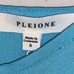 Pleione NWT  V Neck Turquoise Blue Tank Top Photo 3
