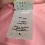 l*space L* Float On One Piece Swimsuit Crystal Pink Size 6, NWOT Spring Pastel Swim Photo 7