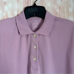 Everlane  The Oversized Polo Top Short Sleeve XXS Purple Lilac NWT Photo 2