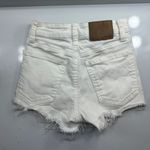 Aeropostale White Jean Shorts Photo 1