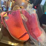 Liz Claiborne Rose Pink Wedge Sandals  Photo 2