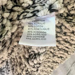 Young Fabulous and Broke  Long Sleeve Gray and White Open‎ Front Duster Size M/L Photo 4