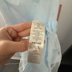 Anthropologie BHLDN US Small Jemma Scoop Neck Fit & Flare Mini Dress Powder Blue Photo 7