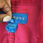 French Connection Women Fcuk jeans Pink Corduroy waist blazer Size small. Photo 4