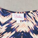 Parker  Harrison silk romper in Deep Sea Sunrise
Parke size small Photo 11