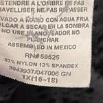 Becca by Rebecca Virtue Womens Empire Waist Dress Black Beach Cover Size XL Photo 10