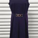 Evan Picone  Black Label Purple Dress Photo 0