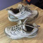 New Balance  Cream and Brown Sneakers Photo 1