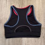 Peloton  Sports Bra Womens S Black Spellout Unpadded High Neck Racerback Active Photo 2