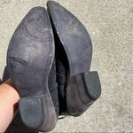 Liberty Black Western Fringe Studded Leather Boots size 7.5 Photo 8