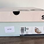 SO ® Taffy White Women's Wedge Sandals Size 9 #B1651 Photo 1