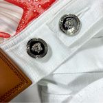 Versace  Barocco Sea Oversize Denim Jacket White 42 IT La Vacanza 2024 Medusa NWT Photo 12