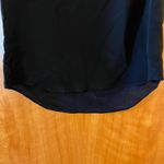 Talbots Sleeveless Top Tank Shirt Black 100% Silk NWOT Womens Petite Size 8P Photo 5