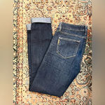 Paige FINAL PRICE  Peg Skinny Darker Wash Jeans Photo 3