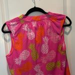Macbeth Collection  pink blouse with pineapples Photo 4