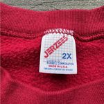 Jerzees Vintage Snowman Christmas Winter Crewneck size 2XL Made in USA Cute Photo 5