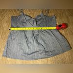 a.n.a Women's Faux Denim Tank Top with Front Bow,Size XL,NWT Photo 6