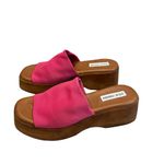 Steve Madden Slinky 30 Pink Chunky Platform Slides, Sz 10 Photo 4