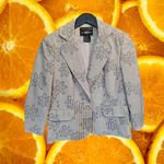 B. Moss Taylor Floral and Green Skirt Suit Set Size 8 Photo 6