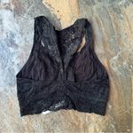 Soma Bralette Lace Racerback Women’s Size Medium Black Photo 1