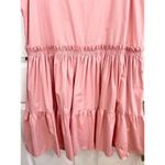 Nautica Laguna Beach Pink Sleeveless Tiered Drawstring Casual Dress Size L Photo 7