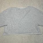Urban Outfitters Project Social Cropped Gray V-Neck Top Size XS Photo 1