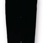 Club Monaco Tassel Trim Wide Leg Silk Ankle Pants Black 2 Photo 0