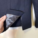 Banana Republic  Women's Double Breasted Navy Pea Coat‎ With Gold Buttons XS Photo 5