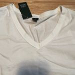 Wild Fable Women's Off-White Short Sleeve Cropped T-Shirt - Size Large - NWT Photo 2