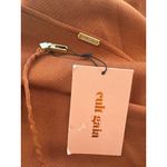 Cult Gaia  Leslie Knit Dress in Spice Large New Womens Mini Metallic Cocktail Photo 7