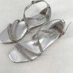 Naturalizer NWOT Sicily Women's Buckle Strappy Sandals Silver Size 7 Photo 5