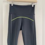 P.E Nation Black, White & Neon Green Three Pointer High Rise Leggings Size XS Black Photo 4