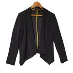 Carolina Belle Montreal Black Open Front Sporty Jacket Women's L Pockets‎ Casual Size L Photo 0