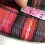 Victoria's Secret Victoria’s Secret Plaid Fleece Trim Holiday Tote Bag Photo 7