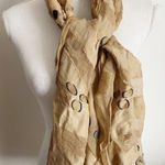 BVLGARI Bulgari • Authentic Tan Brown Vintage Scarf Photo 0