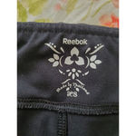 Reebok  Activewear Leggings Women's Size Small S Ribbed Ankles Stretch Bl… Photo 2