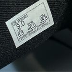 Vans  off the wall black leather slip on shoes sneakers women’s 9 new Photo 2