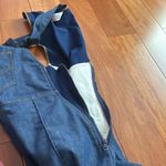 Levi's Vtg 70s Ski Bib Denim Blue Jean Snow Suit Overalls Apres Womens 10/12 Photo 11