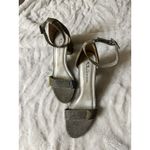 Chinese Laundry CL Jody Heel Ankle Strappy Size 8.5m Gold Metallic Wedding Club Photo 1