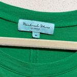 Michael Stars  Solange Green Maxi Tank Dress Knot Tie Front Slit Size Medium Photo 3