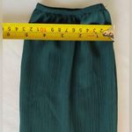 Gibson Latimer Gibson &Latimer women's Green  ruffle Cold Shoulder Top  3/4 Sleeves Blouse Sz S Photo 13