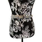 Braided Adjustable Plus Size Skinny Belt Dress Classic Formal Buckle Blue Photo 0