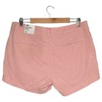 Old Navy New Shorts Womens 12 Every Day Eyelet Lace Mid Rise Chino 3.5 Pink Photo 2