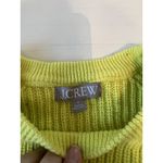 J.Crew Heavy Ribbed Chunky Knit Crewneck Women's Small Preppy Bright Photo 1