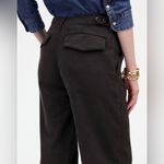 Madewell women’s Low-Slung Baggy Utility Pants black Size 25 NWT Photo 2