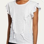 Veronica Beard NWOT Bea Short Sleeve Ruffle Tee - Size XL Photo 2
