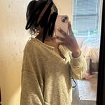 Urban Outfitters Oversized Sweater  Knit Grey Photo 3