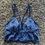 Aerie  Blue Lace Racerback Bralette Photo 1