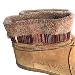 Skechers Women's BOBS Earthwise Bootie Brown Suede Size 9 Fall/Winter Boot Photo 4